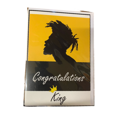 House Of Meba "Congratulations King" Card