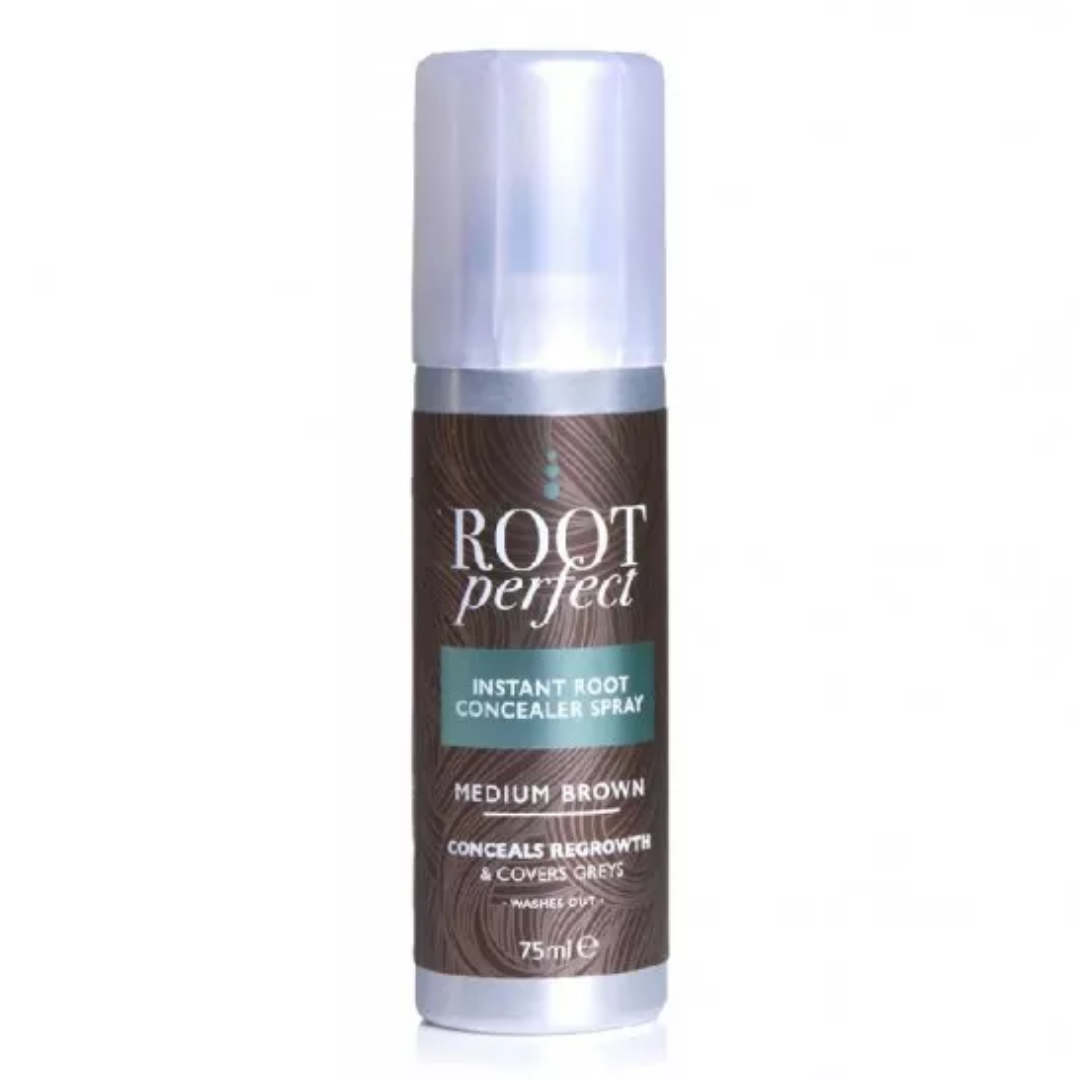 Root Perfect Regrowth Concealer Spray - Medium Brown