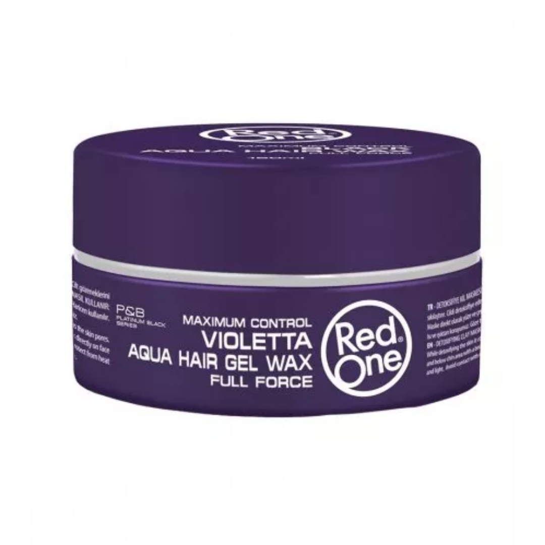 Red One Violetta Aqua Hair Wax 150ml - Purple