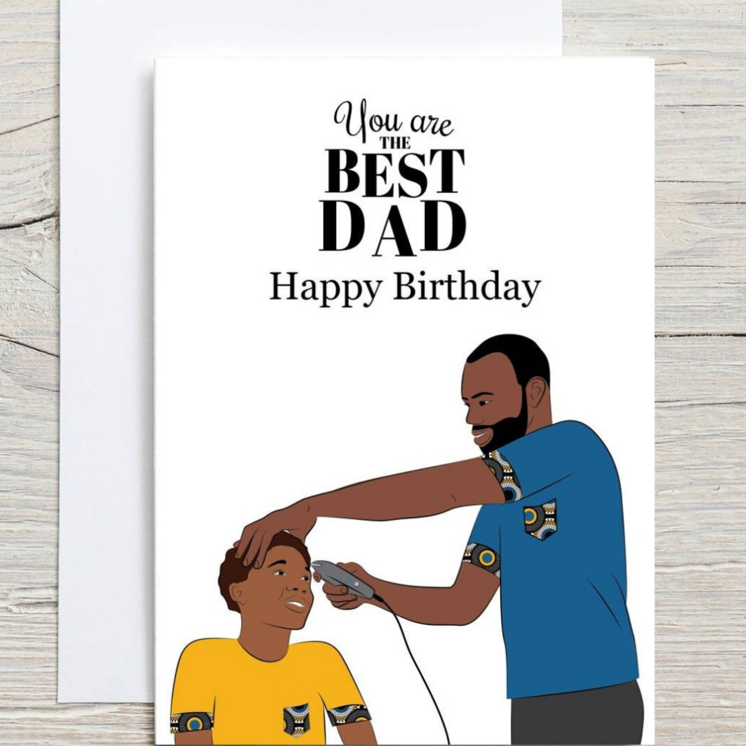 Best Dad Happy Birthday Card