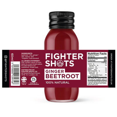 Fighter Shots - Vegan Ginger Beetroot 60ml