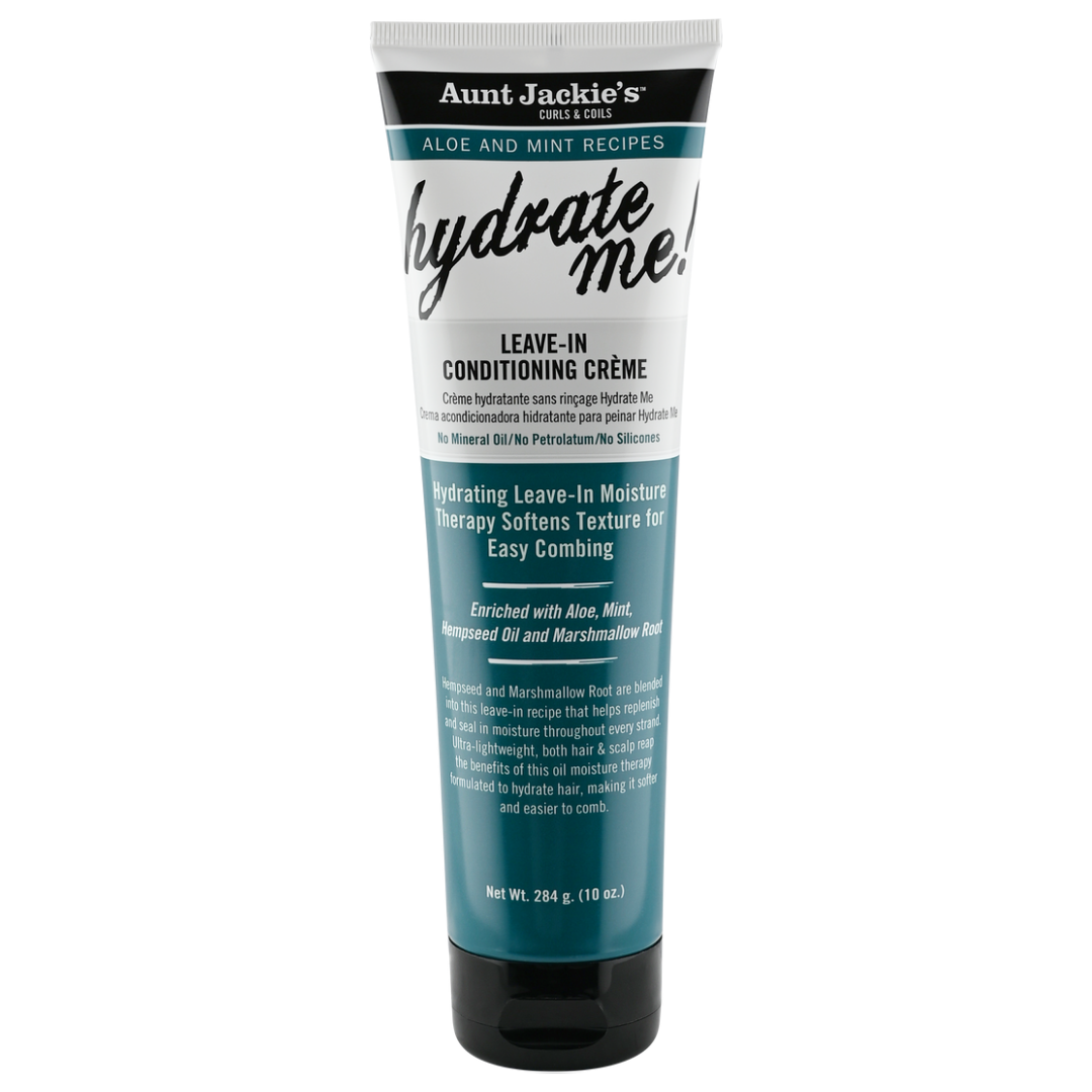 Aunt Jackie's Aloe Mint Hydrate Me! Leave-in Conditioning Creme 10oz