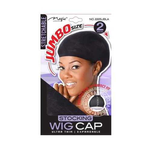 Magic Collection Jumbo Stocking Wig Cap 2pcs