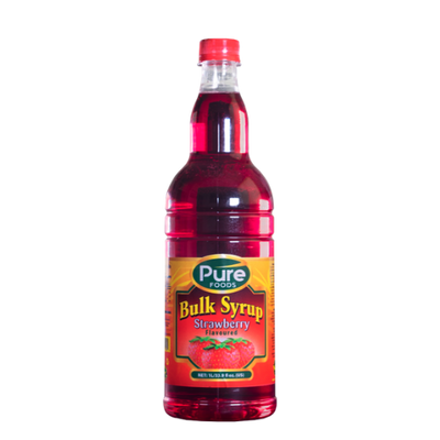 Pure Good Bulk Strawberry Syrup 1L