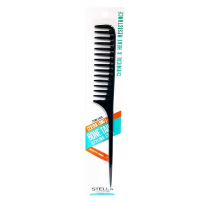 Stella Collection Extra Long Bone Tail Comb