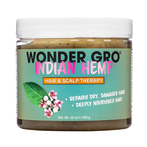 Wonder Gro Indian Hemp Hair & Scalp Therapy 12oz