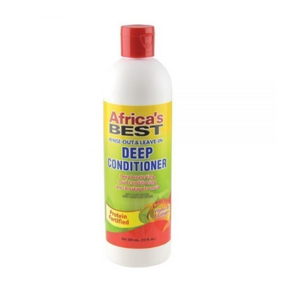 Africa's Best Rinse Out Leave In Deep Conditioner 12oz