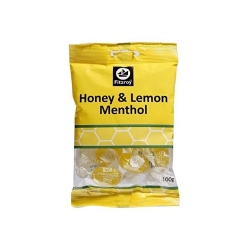 Fitzroy Honey and Lemon Menthol 100g