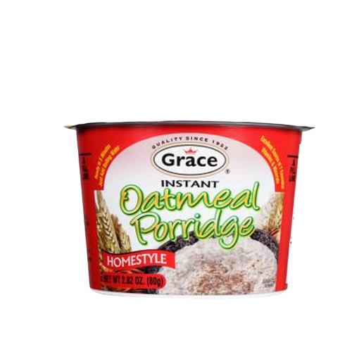 Grace Instant Oatmeal Porridge Homestyle 80g
