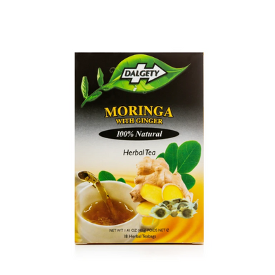 Dalgety Moringa With Ginger Herbal Tea - 18 Teabags