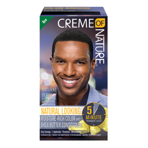 Creme of Nature Moisture-Rich Permanent Hair Colour - Natural Black