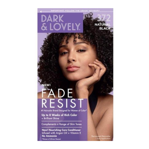 Dark & Lovely Fade Resistant Rich Colour - Natural Black 372