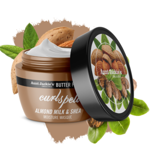 Aunt Jackie's Curl Spell – Almond Milk and Shea Butter Moisture Masque 8oz