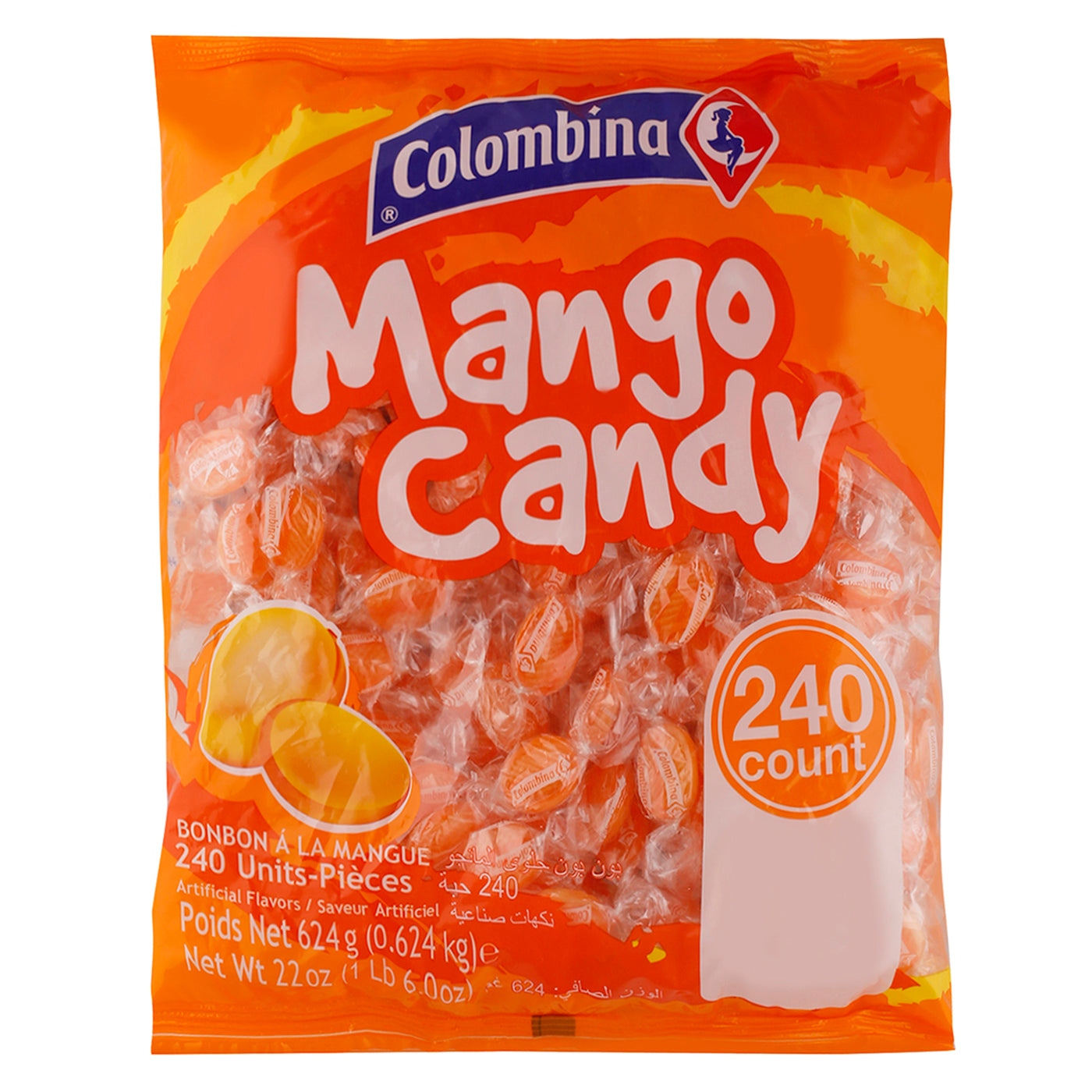 Colombina Mango Candy (240 pcs)