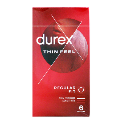 Durex Thin Feel Condoms 6's