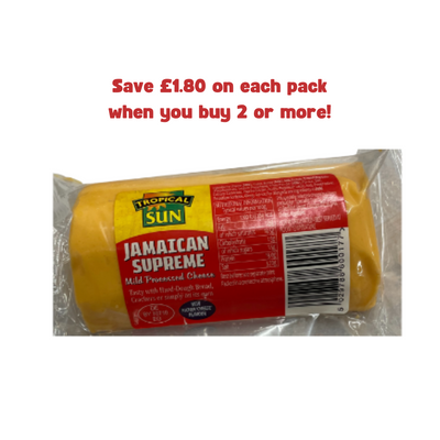 Tropical Sun Jamaican Supreme Mild Processed Cheese (Average Weight 0.14 -2kg)