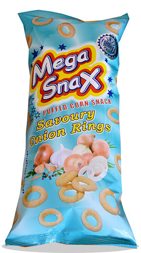 Mega Snax Savoury Onion Rings 100g