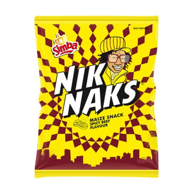 Simba Nik Naks Spicy Beef Snack 135g