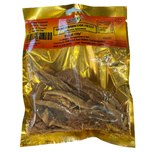 Africa's Finest Smoked Baracuda Fillet (Sphyraena Sphyraena) 100g