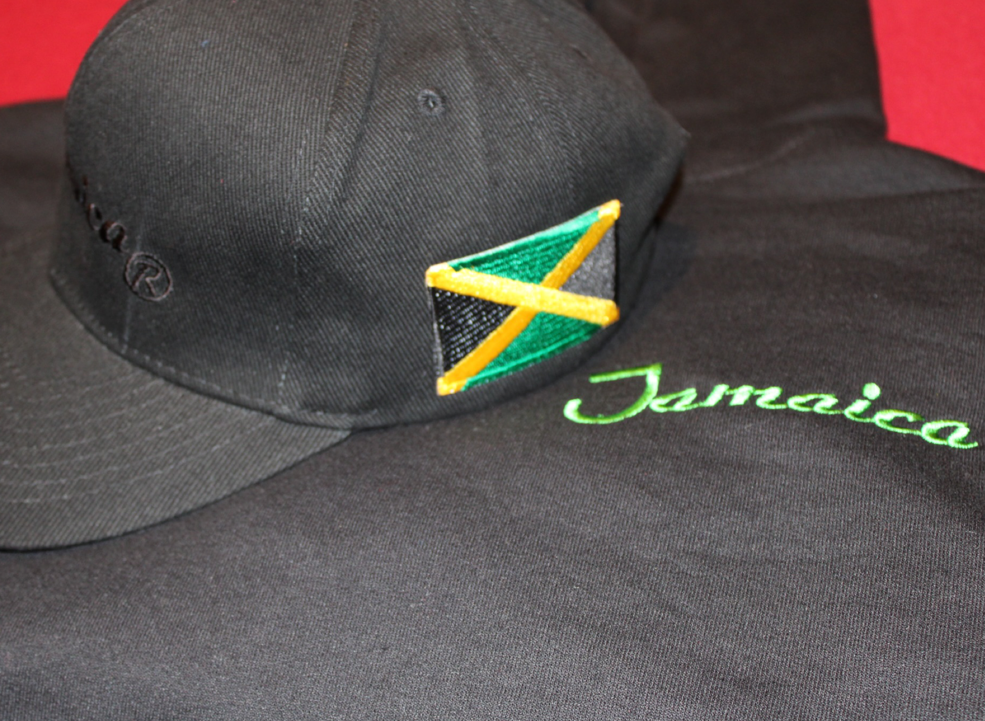 Jamaica Hoody clothing island flag