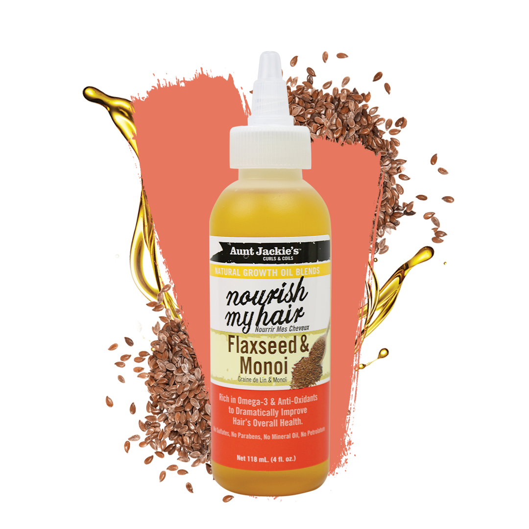 Aunt Jackie's Nourish My Hair – Flaxseed & Monoi