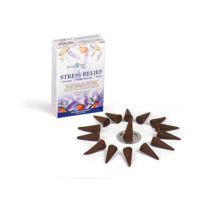 Stress Relief Incense Cones (Stamford)