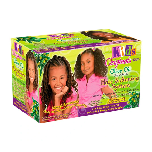 Kids Originals  By Africa's Best - Olive Oil Ultra Gentle  Hair Softening System 