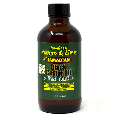Jamaican Mango & Lime Black Castor Oil - Tea Tree 4oz