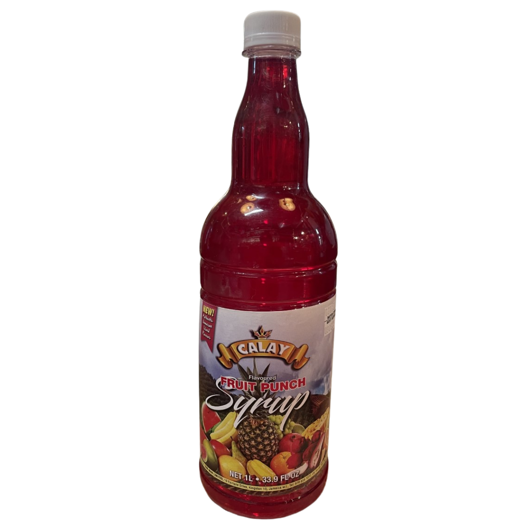 Calay Flavoured Fruit Punch Syrup 1L