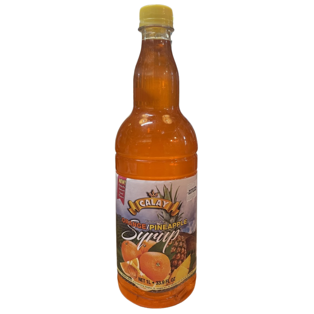 Calay Flavoured Orange/Pineapple syrup 1L