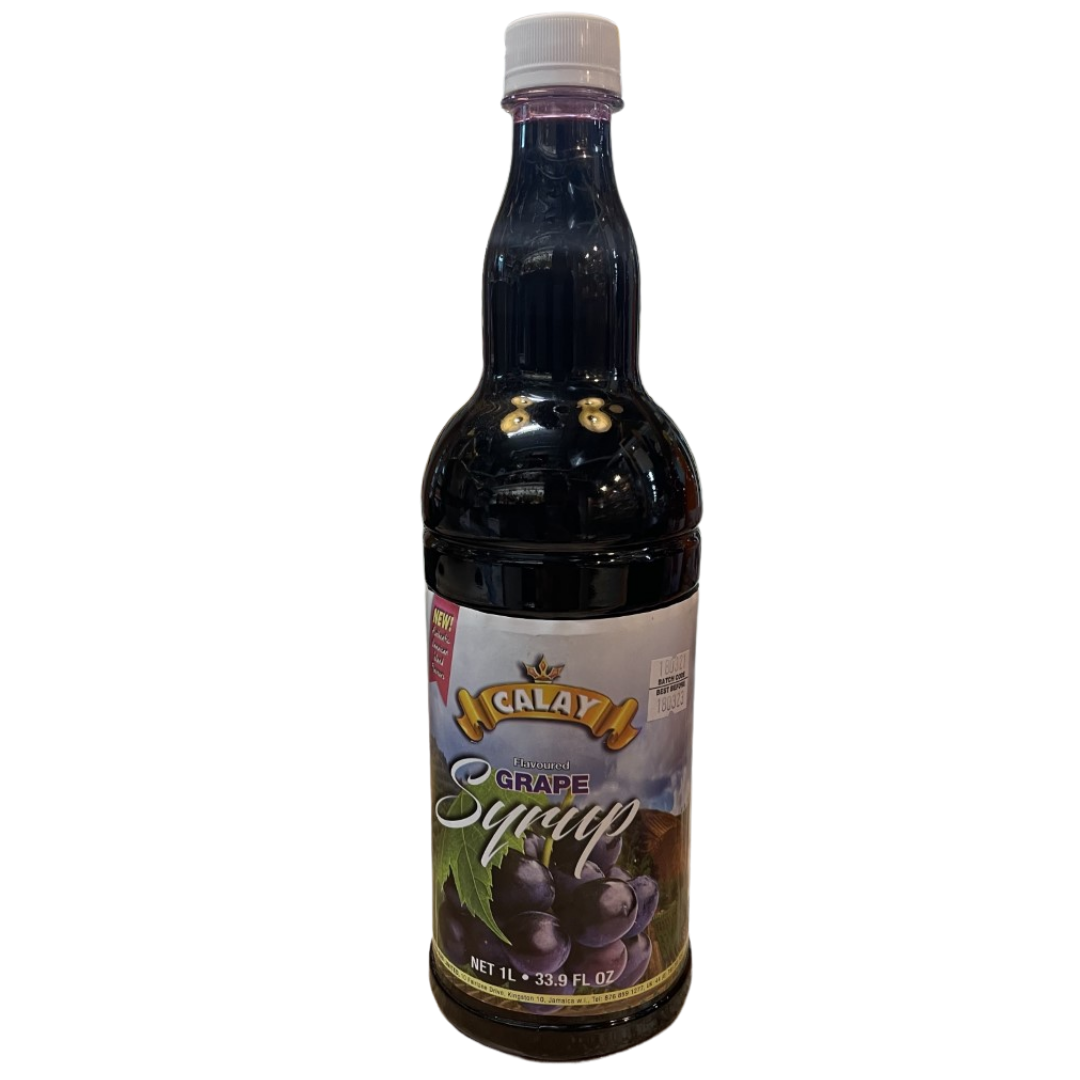 Calay Flavoured Grape Syrup 1L