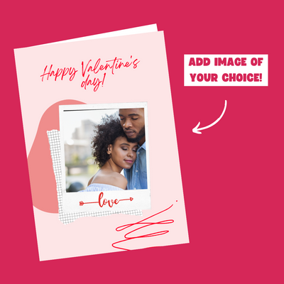 Happy Valentine's Day - Personalised Picture Card