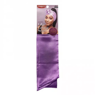 Red By Kiss: Silky Satin Edge Scarf - Purple HQ110