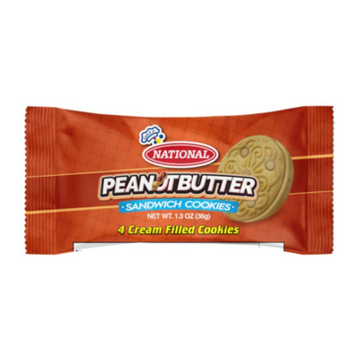 National Peanut Butter Sandwich Cookies 36g