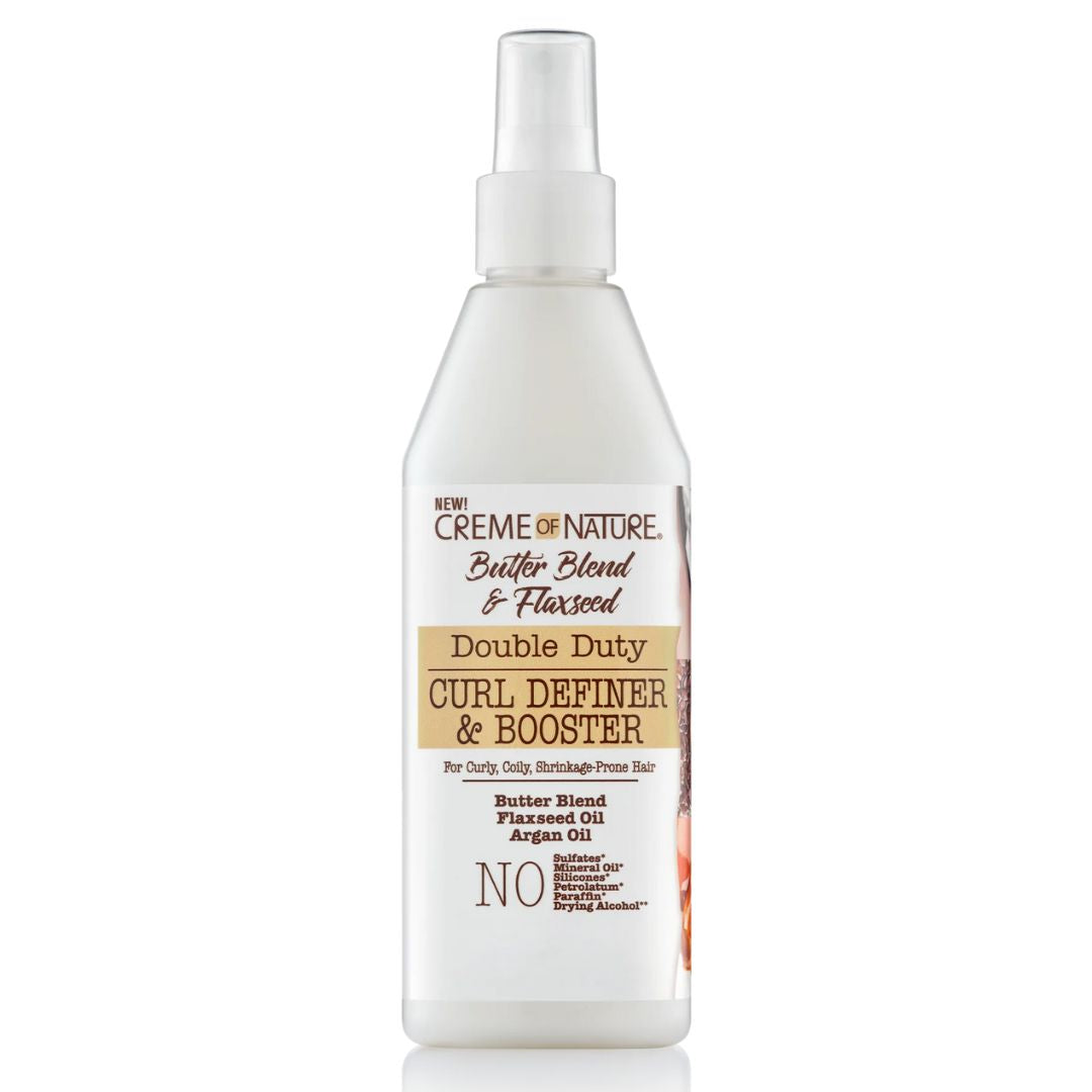 Creme of Nature Butter Blend & Flaxseed Curl Definer & Booster 12oz