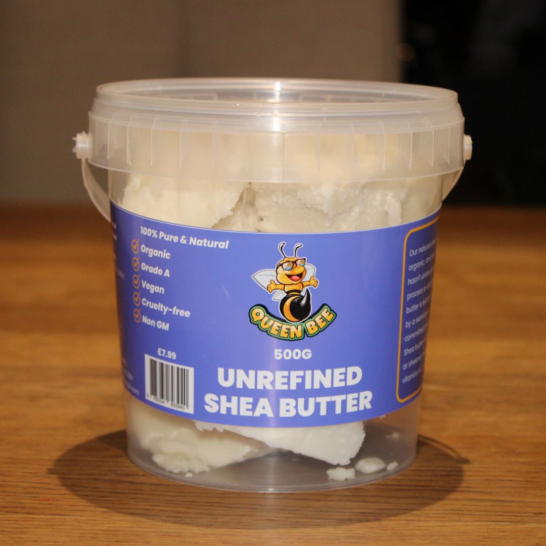 Queen Bee Raw Unrefined Shea Butter (Grade A)