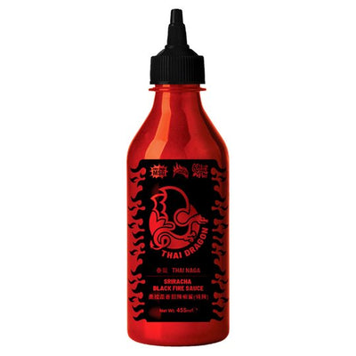Thai Dragon Sriracha Black Fire Sauce Sauce 455ml