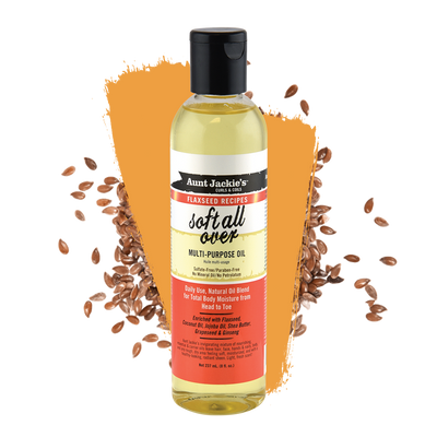 Aunt Jackie's Soft All Over – Multi-purpose Oil 8oz