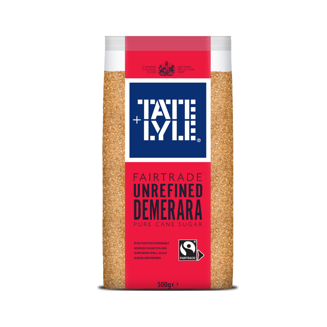 Tate Lyle Fairtrade Unrefined Demerara Pure Cane Sugar