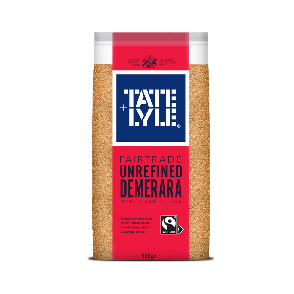 Tate Lyle Fairtrade Unrefined Demerara Pure Cane Sugar Riley's