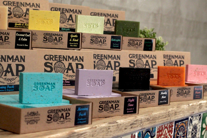 Greenman Soaps (Approx 100g)